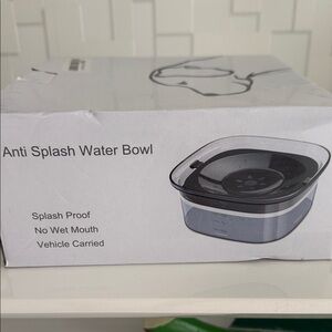 Anti Splash Water Bowl